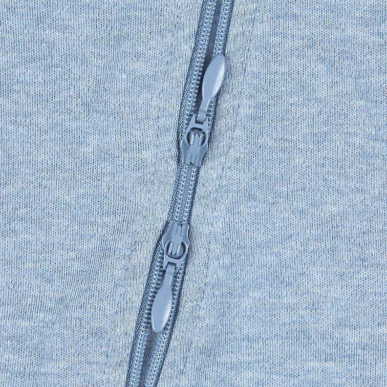 Toshi Organic Onesie Long Sleeve - Dreamtime / Tide - Image 2