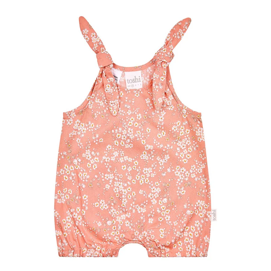 Toshi Baby Romper - Stephanie Tea Rose