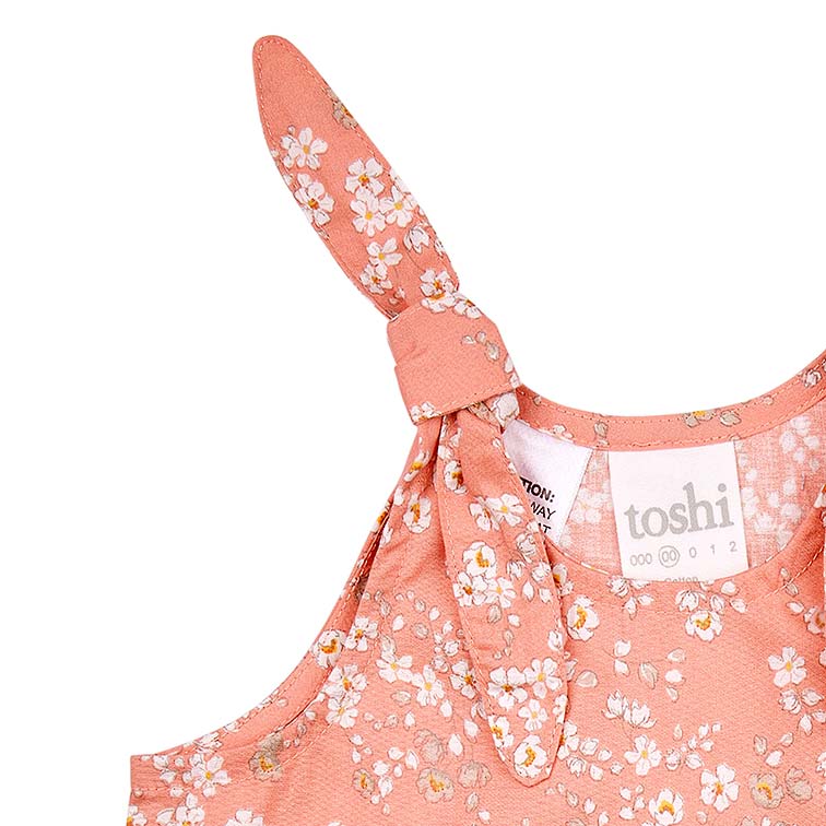 Toshi Baby Romper - Stephanie Tea Rose - Image 4
