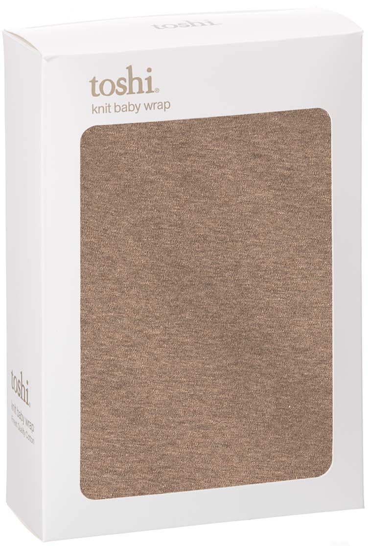 Toshi Organic Knit Wrap - Dreamtime / Cocoa - Image 3