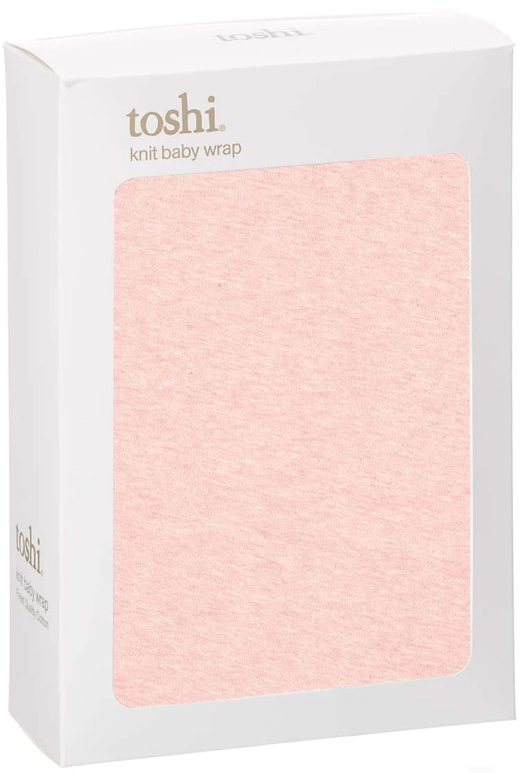 Toshi Organic Knit Wrap - Dreamtime / Peony - Image 3