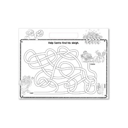 Christmas Fun - Giant Activity Pad - Image 2