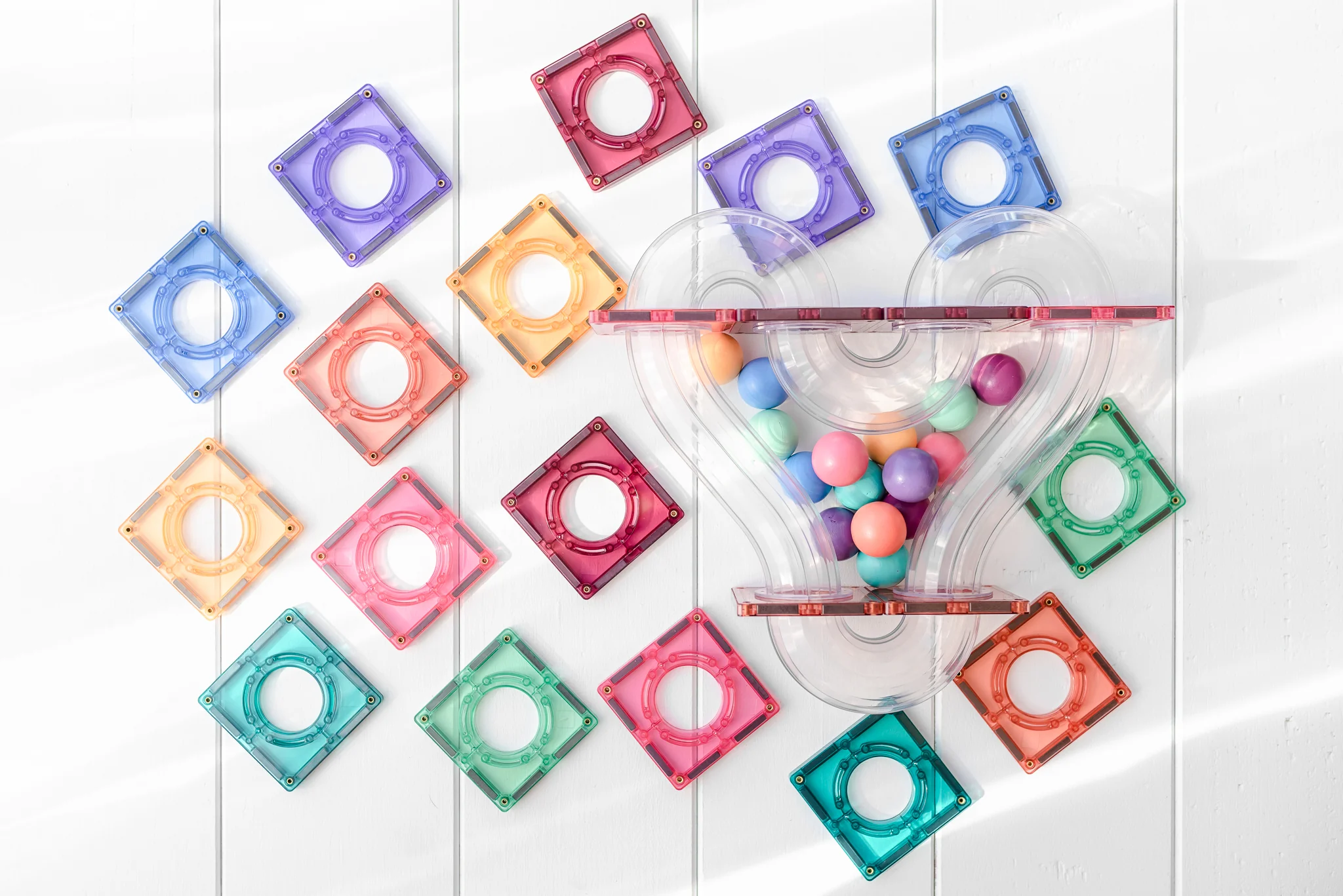 106 Piece Ball Run | Pastel - Image 9