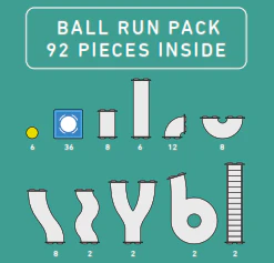 92 Piece Ball Run - Image 23