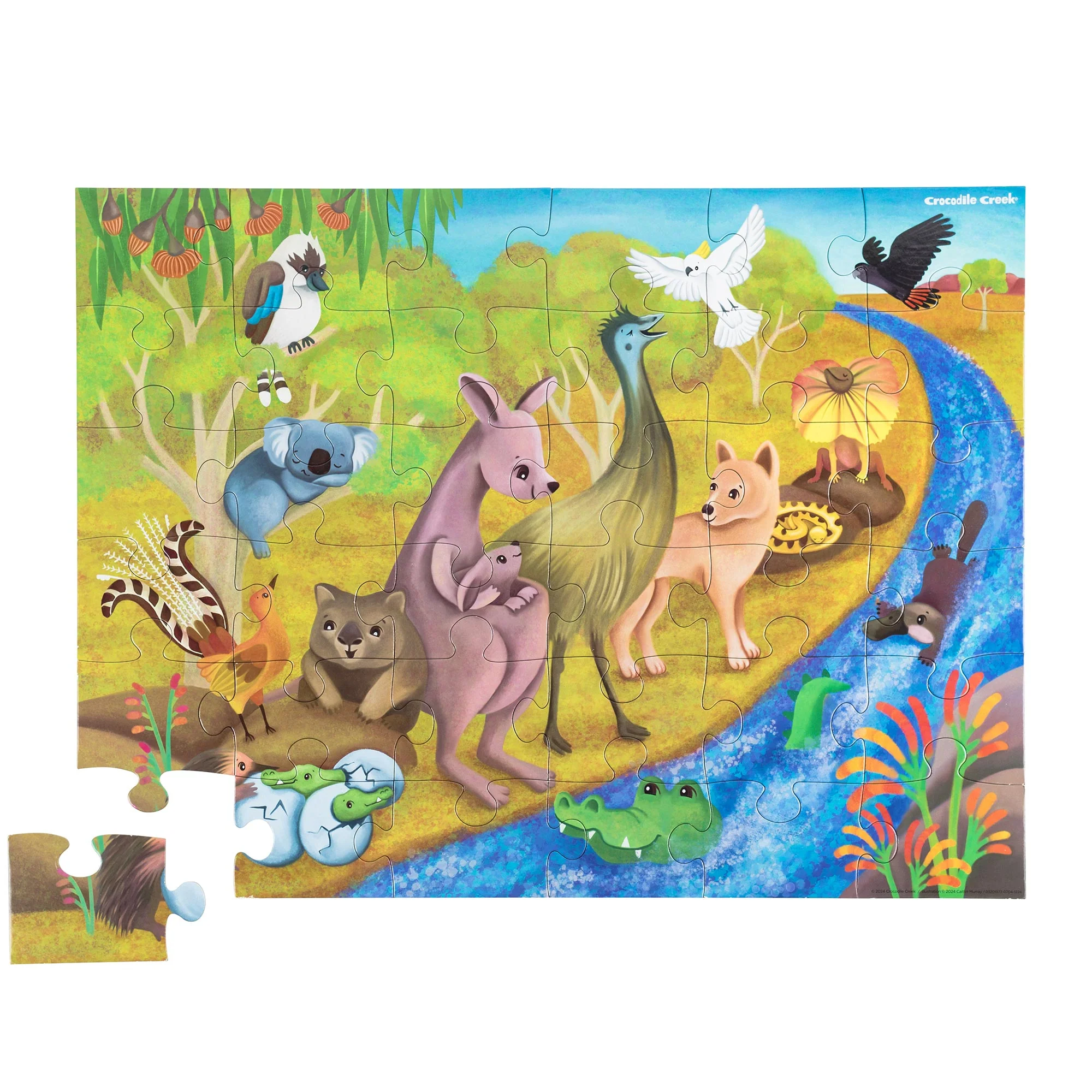 Classic Floor Puzzle 36 Piece - Outback Adventures - Image 3
