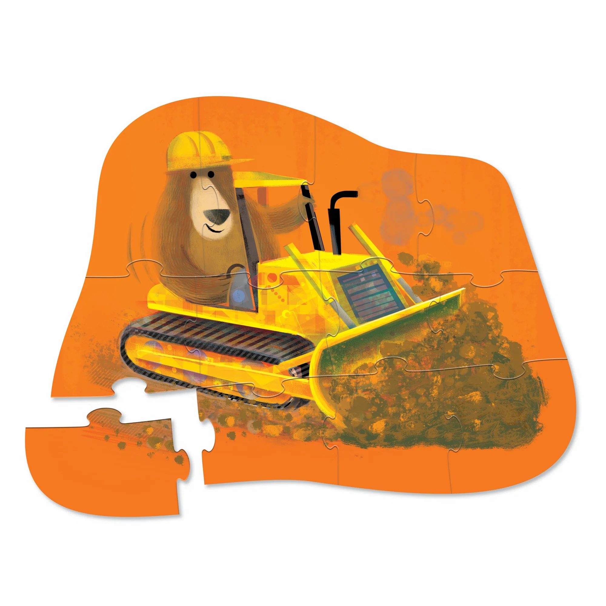 Mini Puzzle 12 Piece - Go Mister Bear - Image 3