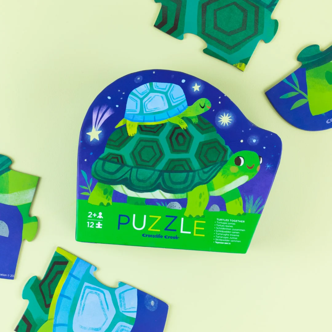 Mini Puzzle 12 Piece - Turtle - Image 3