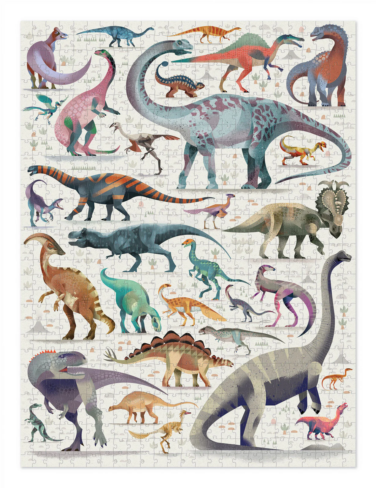 World of Puzzle 750 Piece - Dinosaurs - Image 3