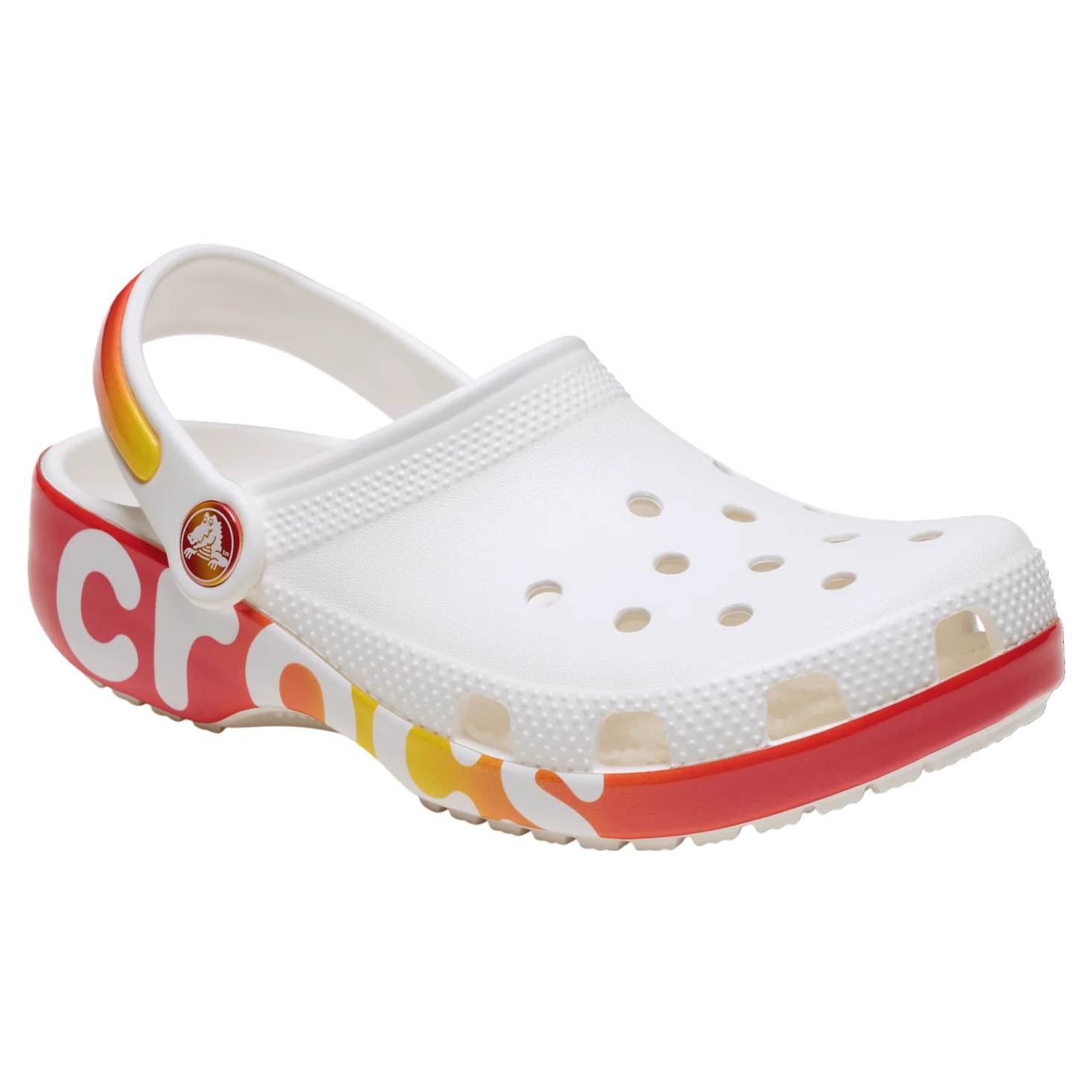 Crocs Classic Reflector Clog - White/Multi - Image 4