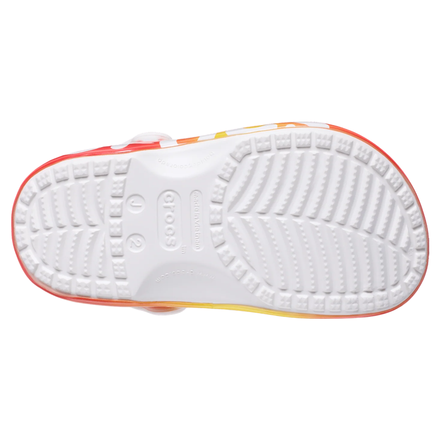 Crocs Classic Reflector Clog - White/Multi - Image 6