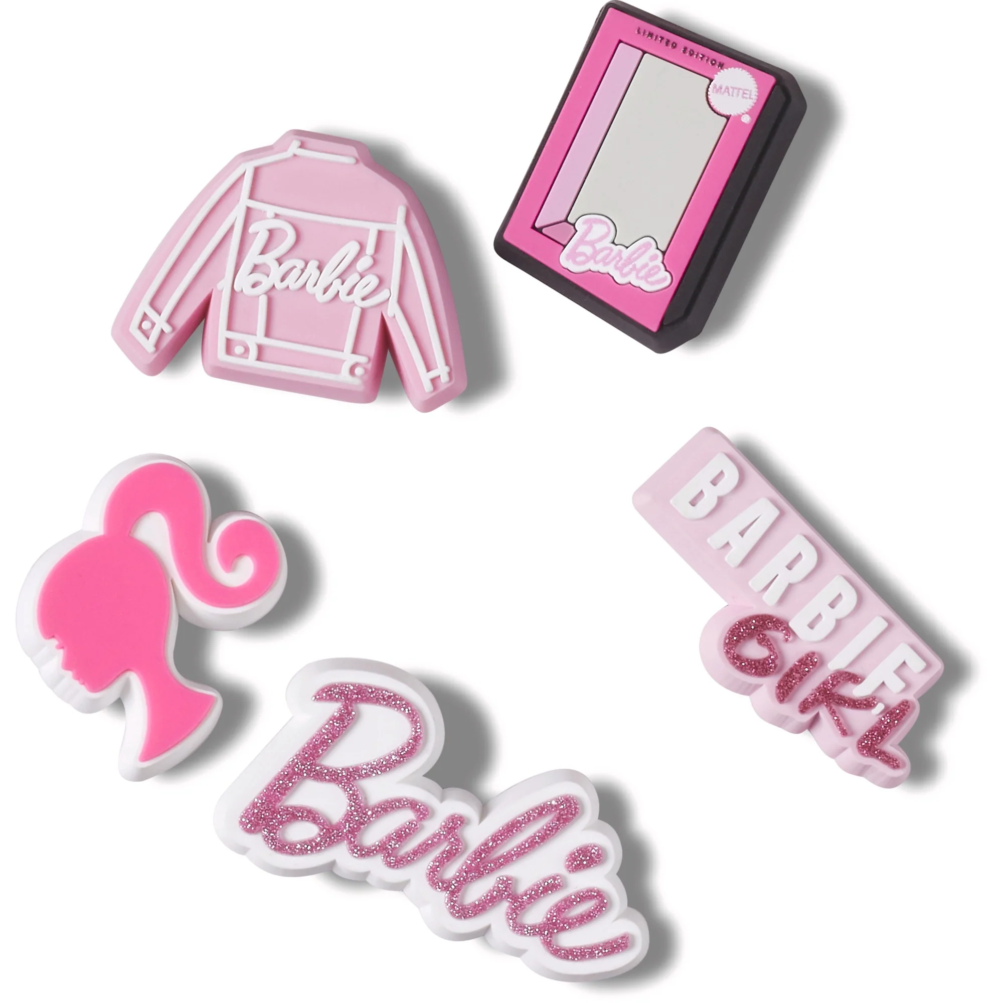 Jibbitz Charms - Barbie 5pk