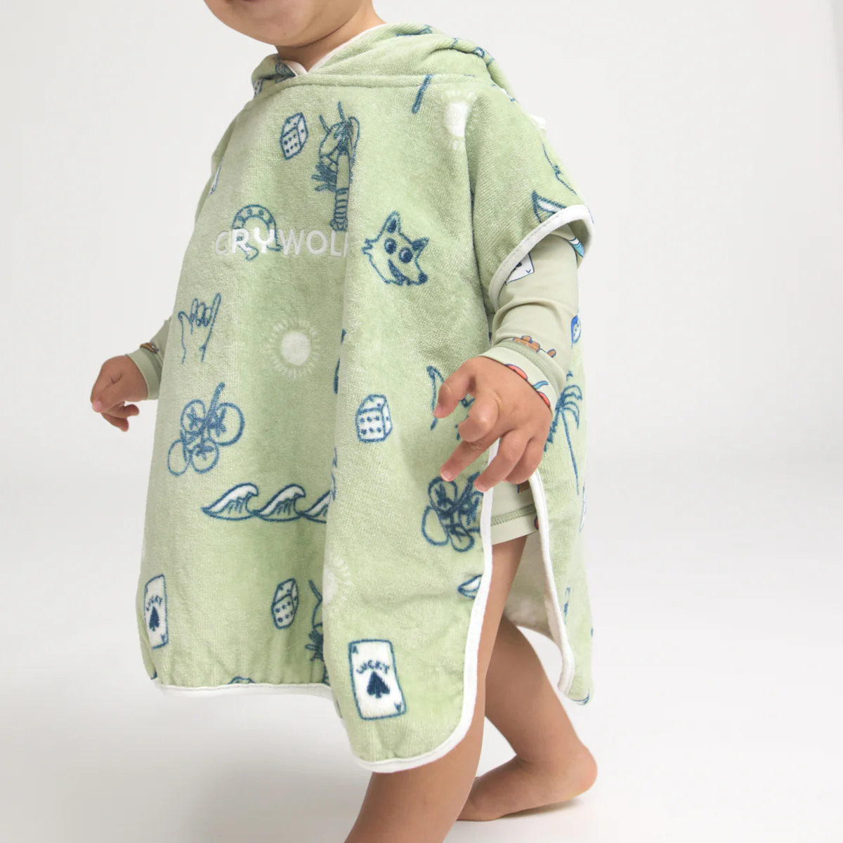 Baby Hooded Towel - Lucky Days - Image 3