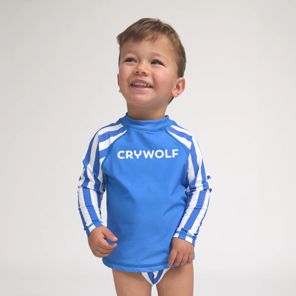 Baby Rash Vest - Deep Sea Stripe - Image 2