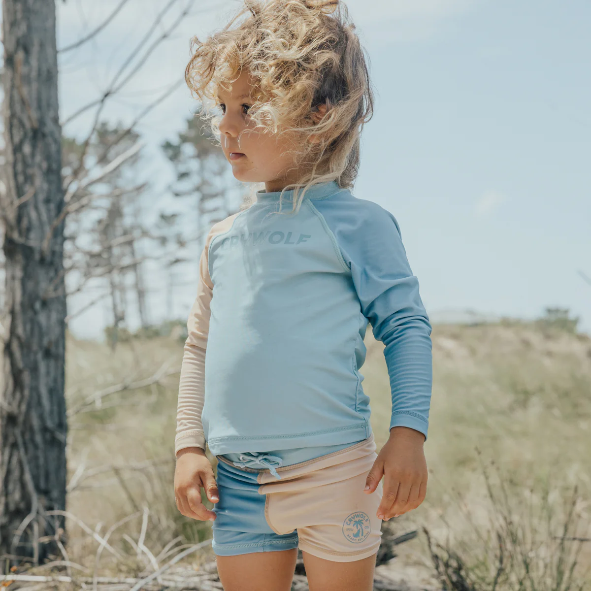 Crywolf Baby Rashie - Seaside - Image 2