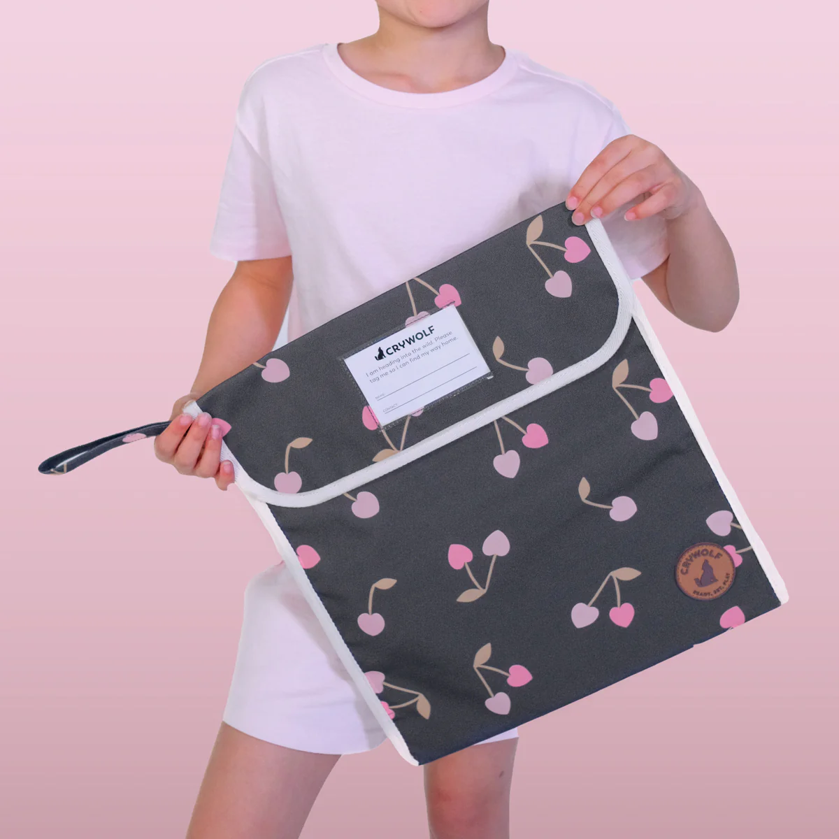 Book Bag Cherry Hearts - Image 2