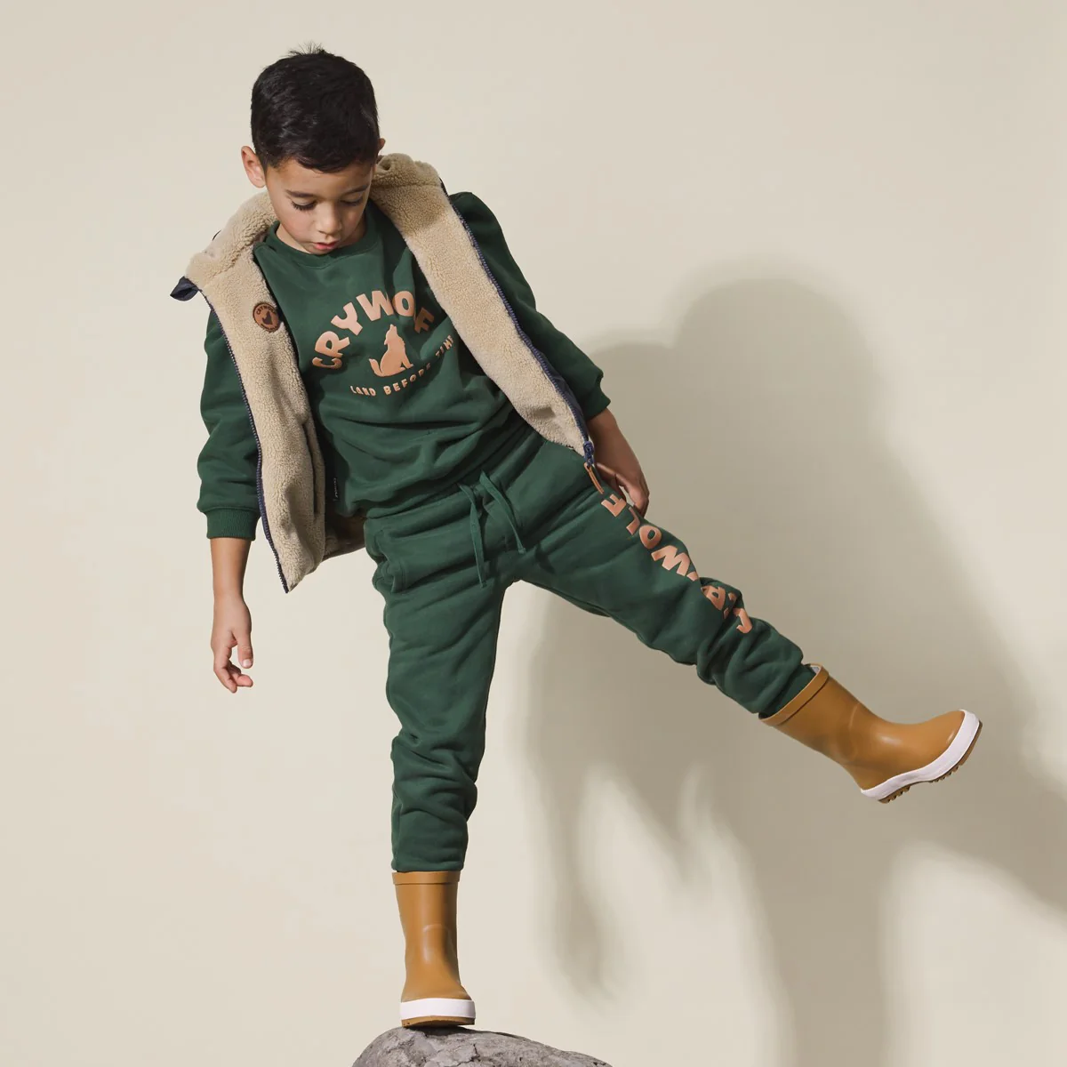 Crywolf Chill Track Pant - Forest - Image 7