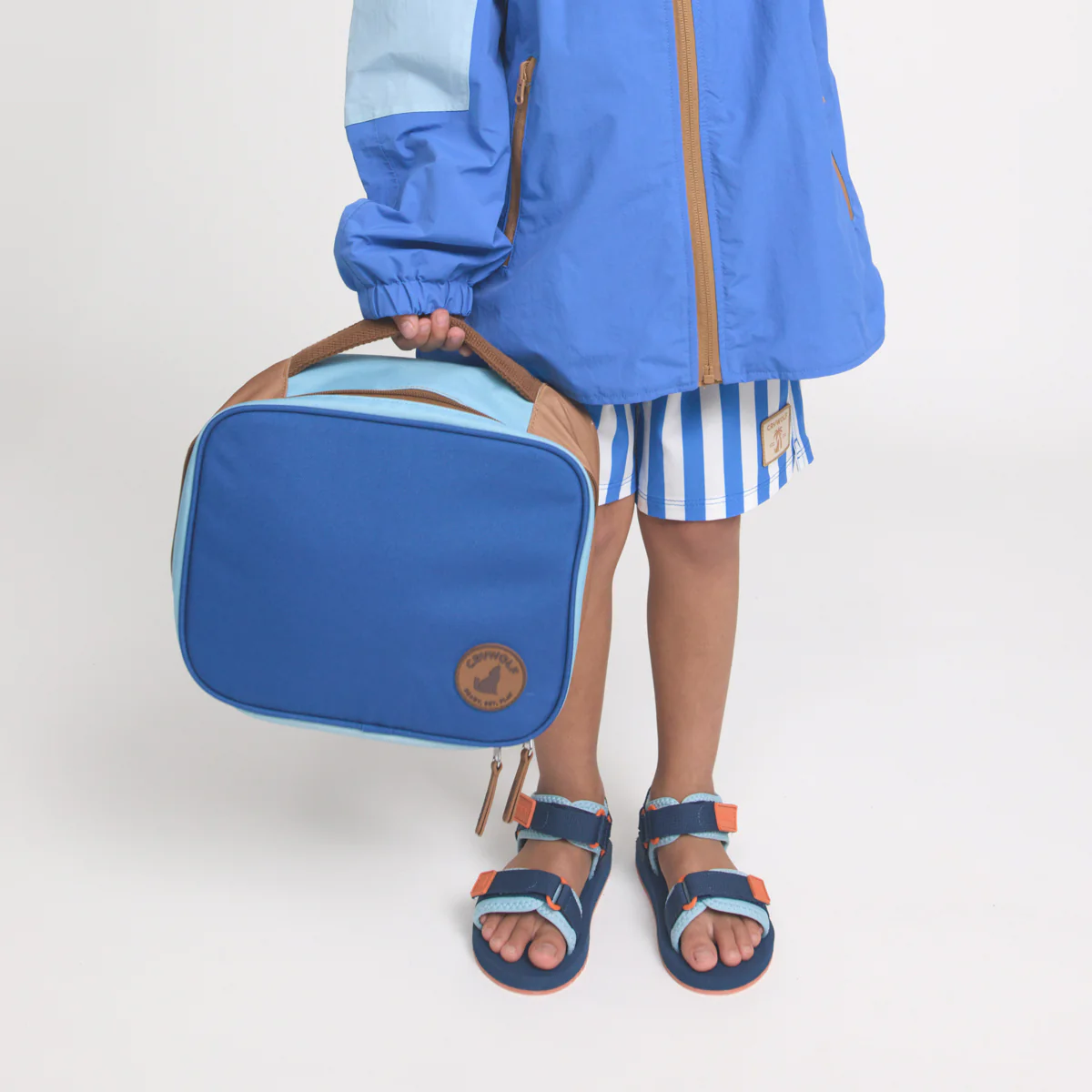 Everyday Lunch Bag - Deep Sea Colourblock - Image 2