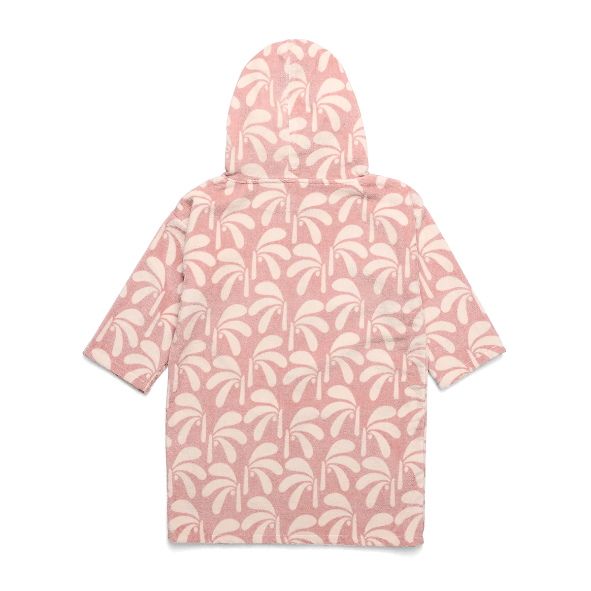 Crywolf Everywhere Zip-Up Towel - Blush Palms - Image 4