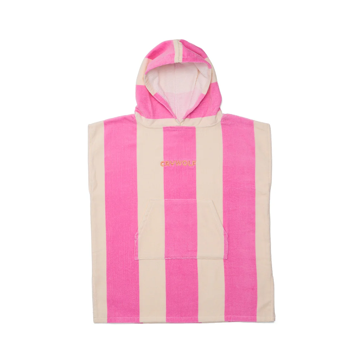 Hooded Towel - Candy Stripe