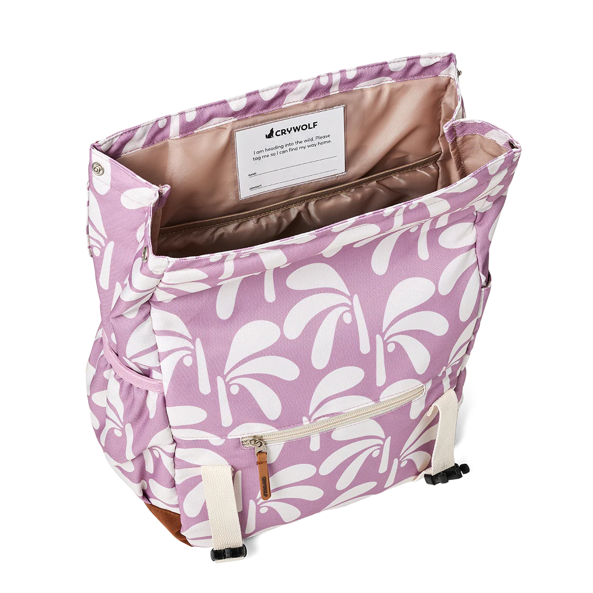 Crywolf Knapsack - Lilac Palms - Image 2