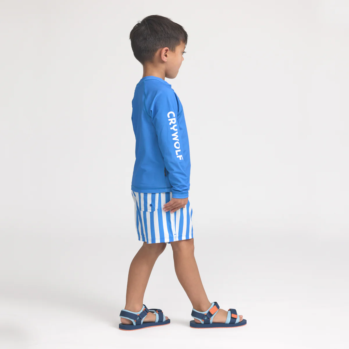 Long Sleeve Rash Vest - Deep Sea Blue - Image 5