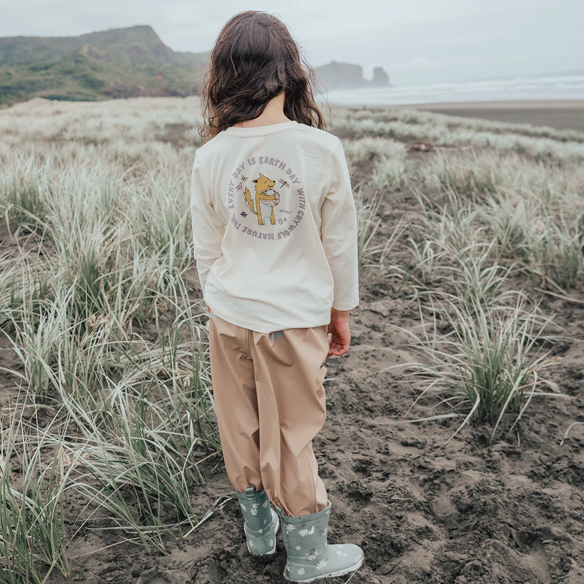 Crywolf Long Sleeved T-Shirt - Earth Day - Image 4