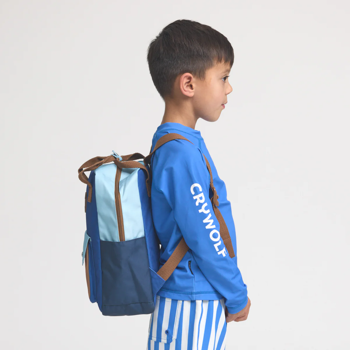 Mini Backpack - Deep Sea Colourblock - Image 3