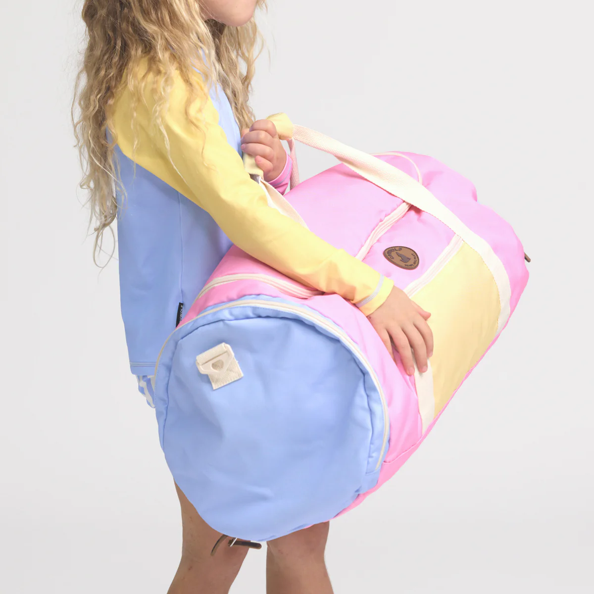 Packable Duffel Bag - Pop Colourblock - Image 3