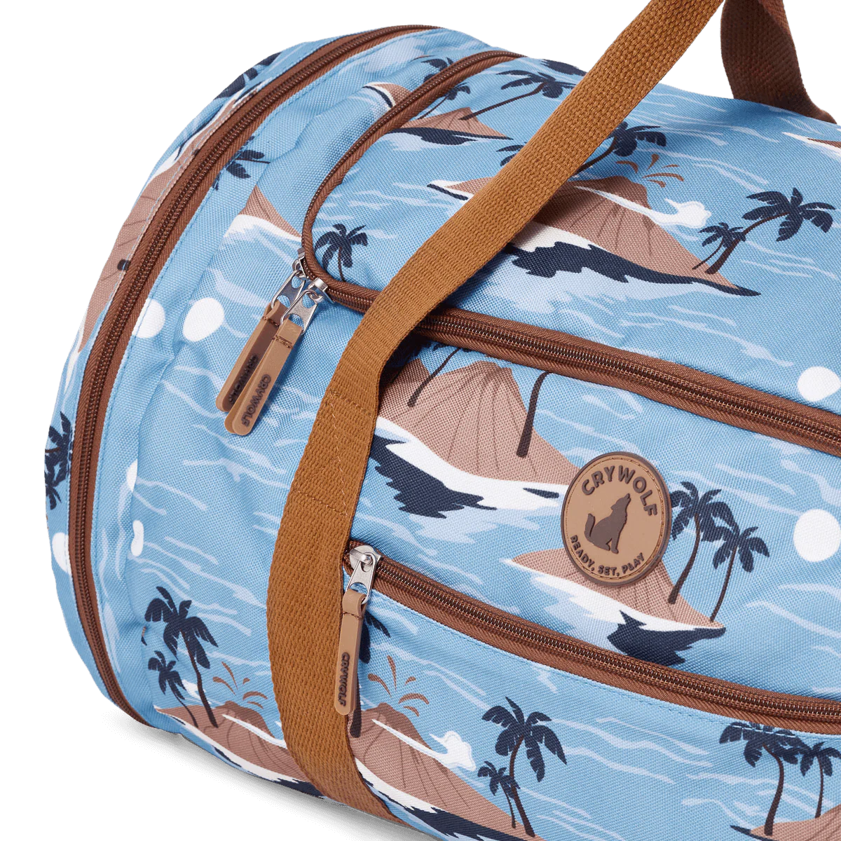 Crywolf Packable Duffel - Blue Lost Island - Image 3