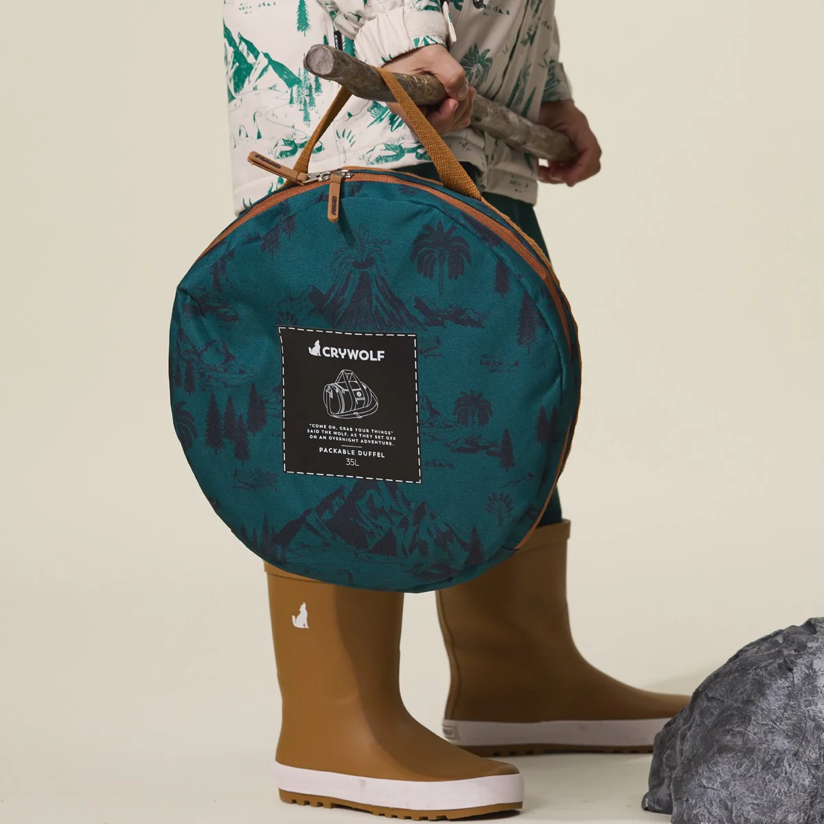 Packable Duffel - Forest Landscape - Image 2