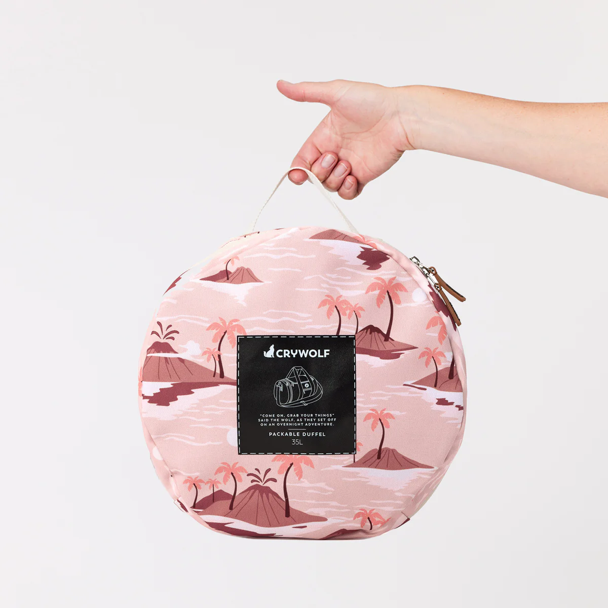 Crywolf Packable Duffel - Sunset Lost Island - Image 7