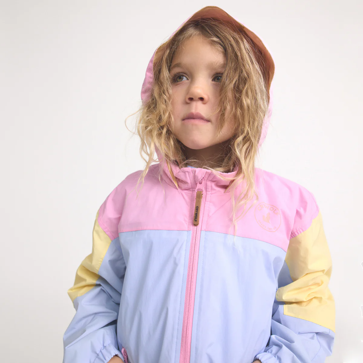Packable Jacket - Pop Colourblock - Image 3
