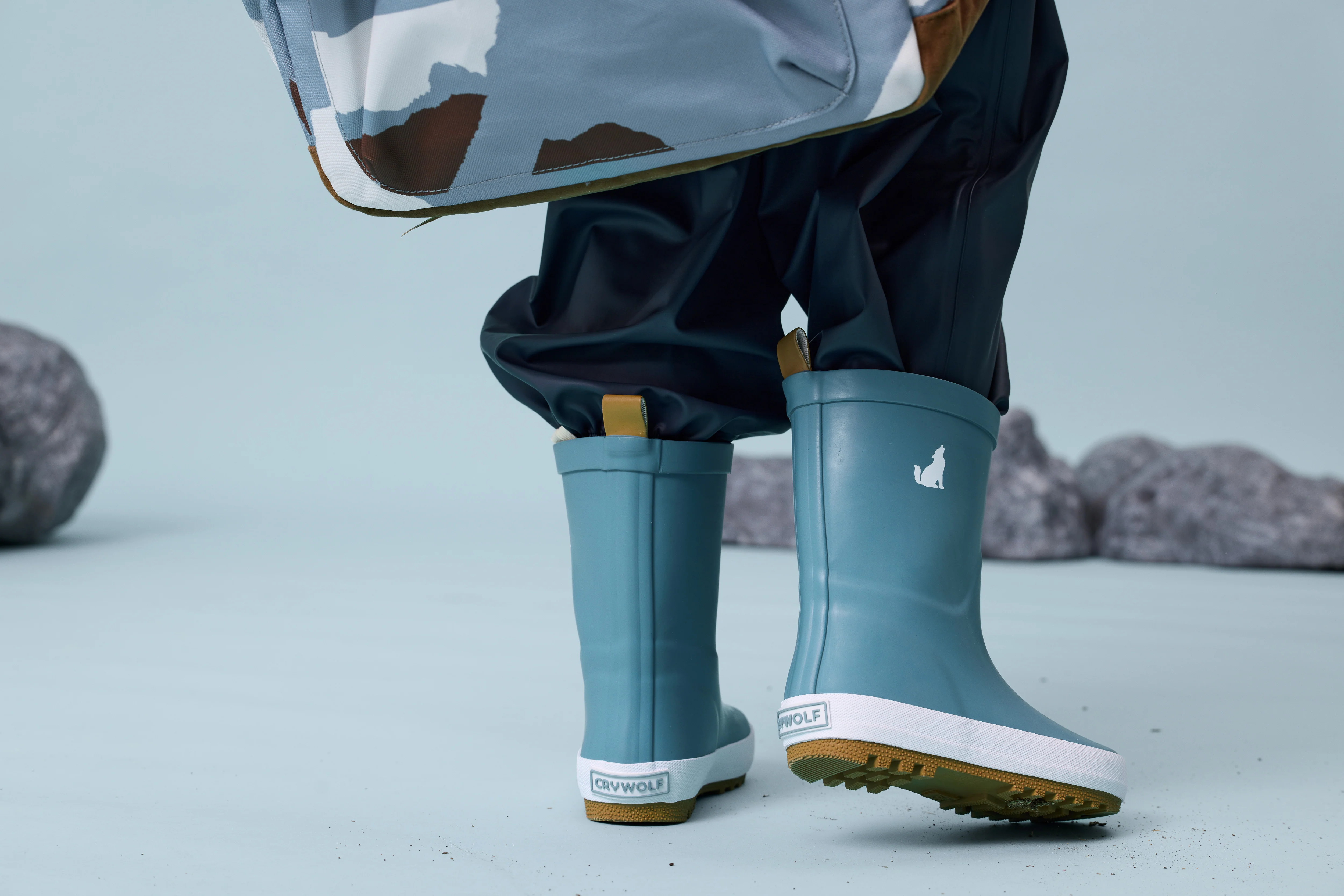 Rain Boots - Stone Blue - Image 3
