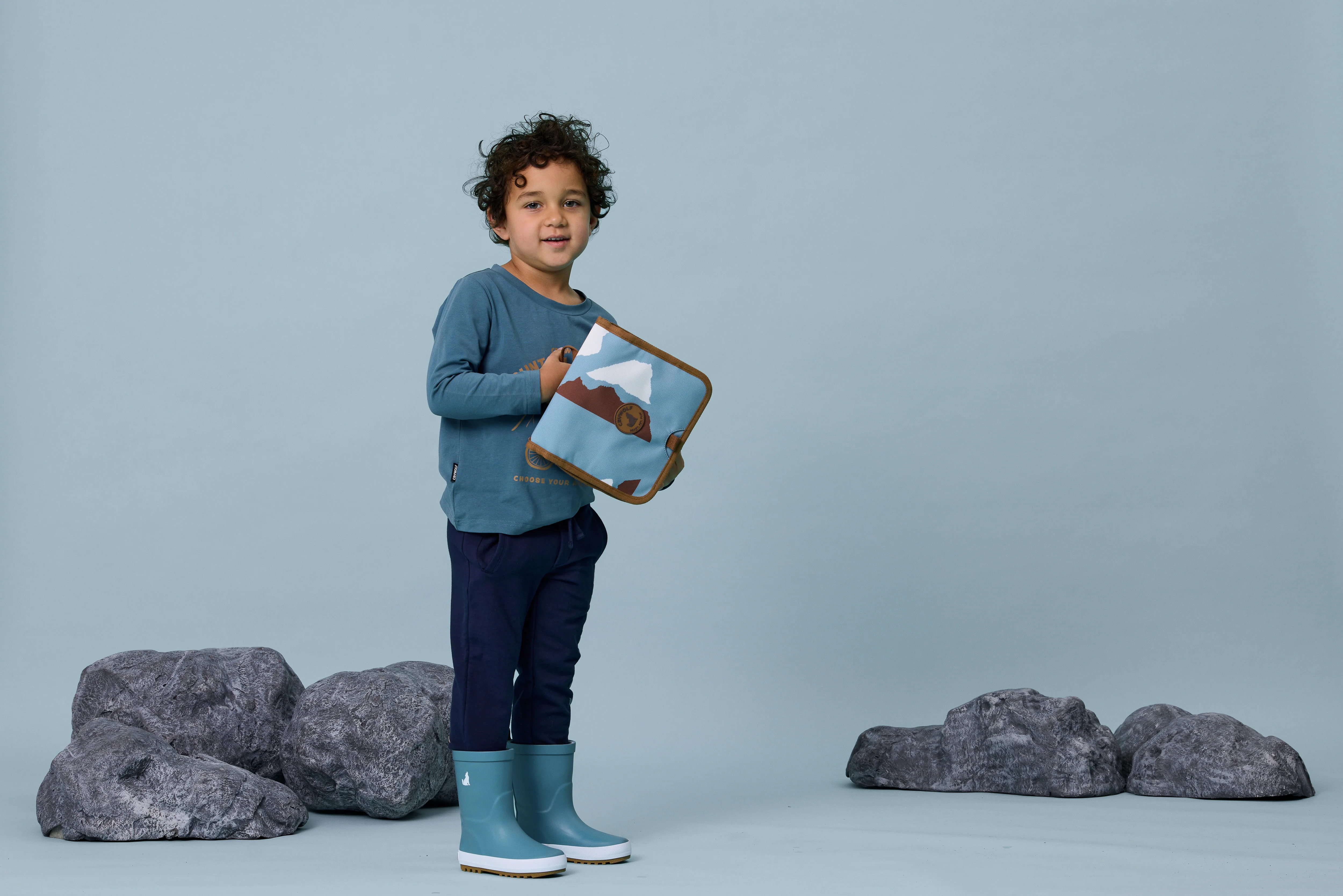 Rain Boots - Stone Blue - Image 4