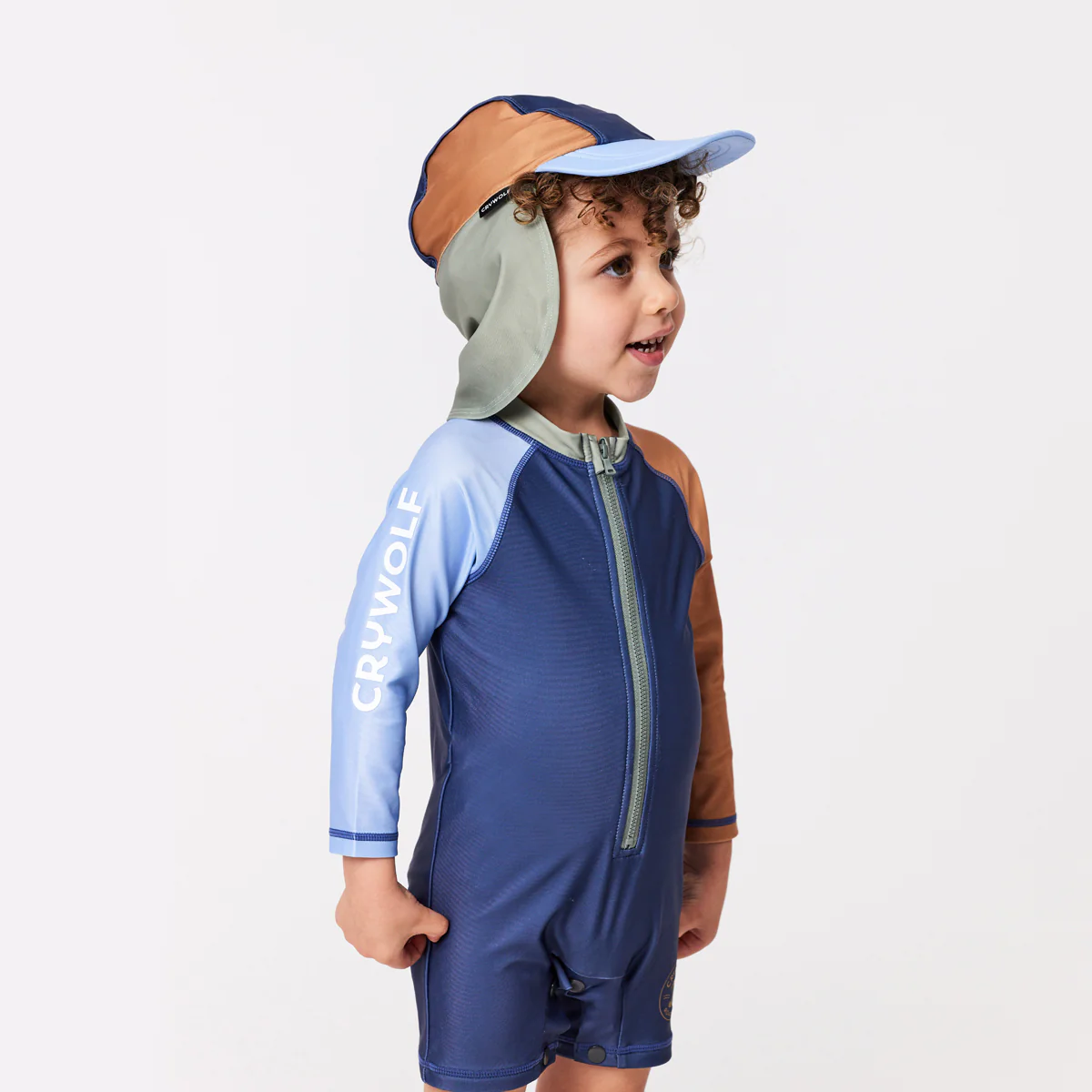 Crywolf Rash Suit - Indigo Combo - Image 3