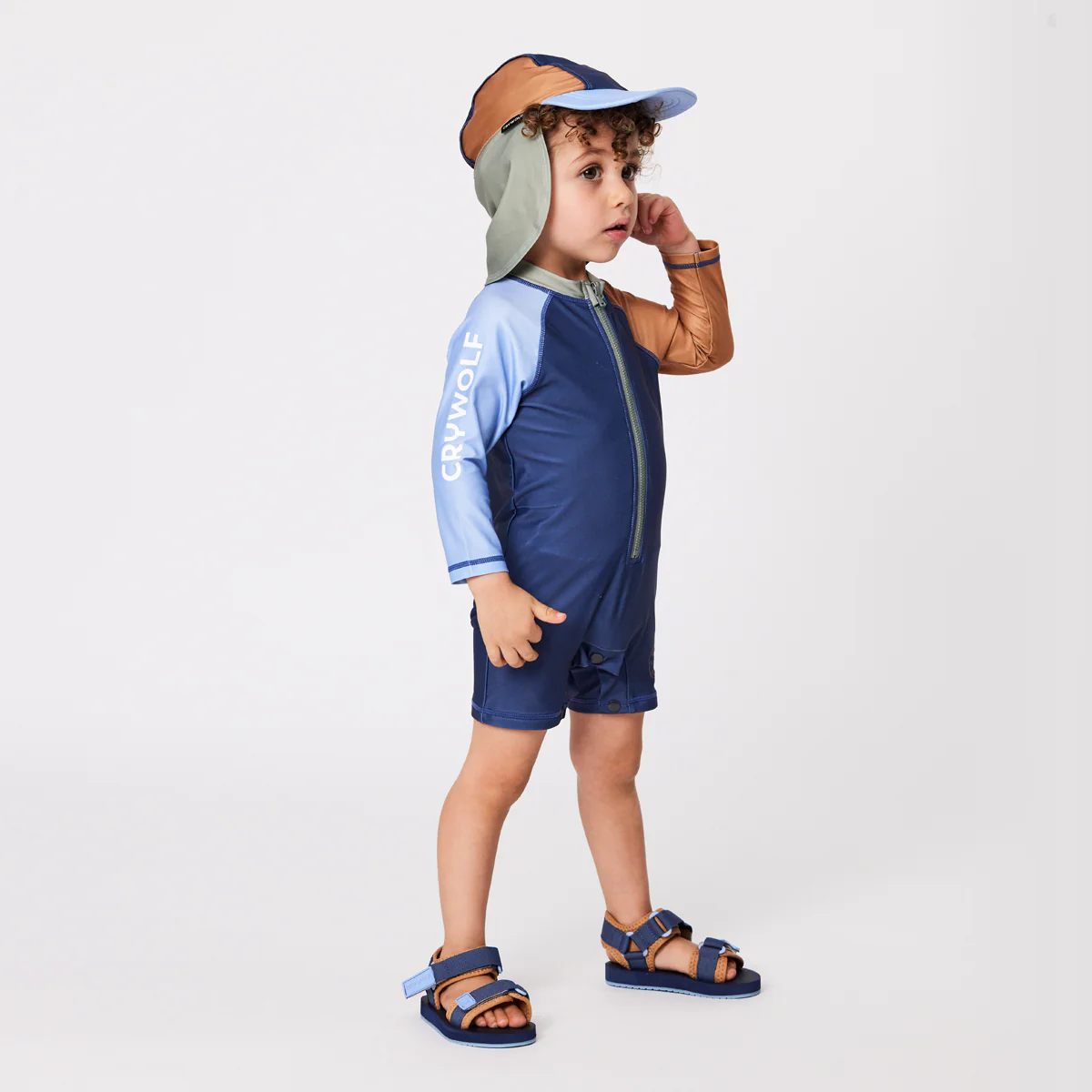 Crywolf Rash Suit - Indigo Combo - Image 4