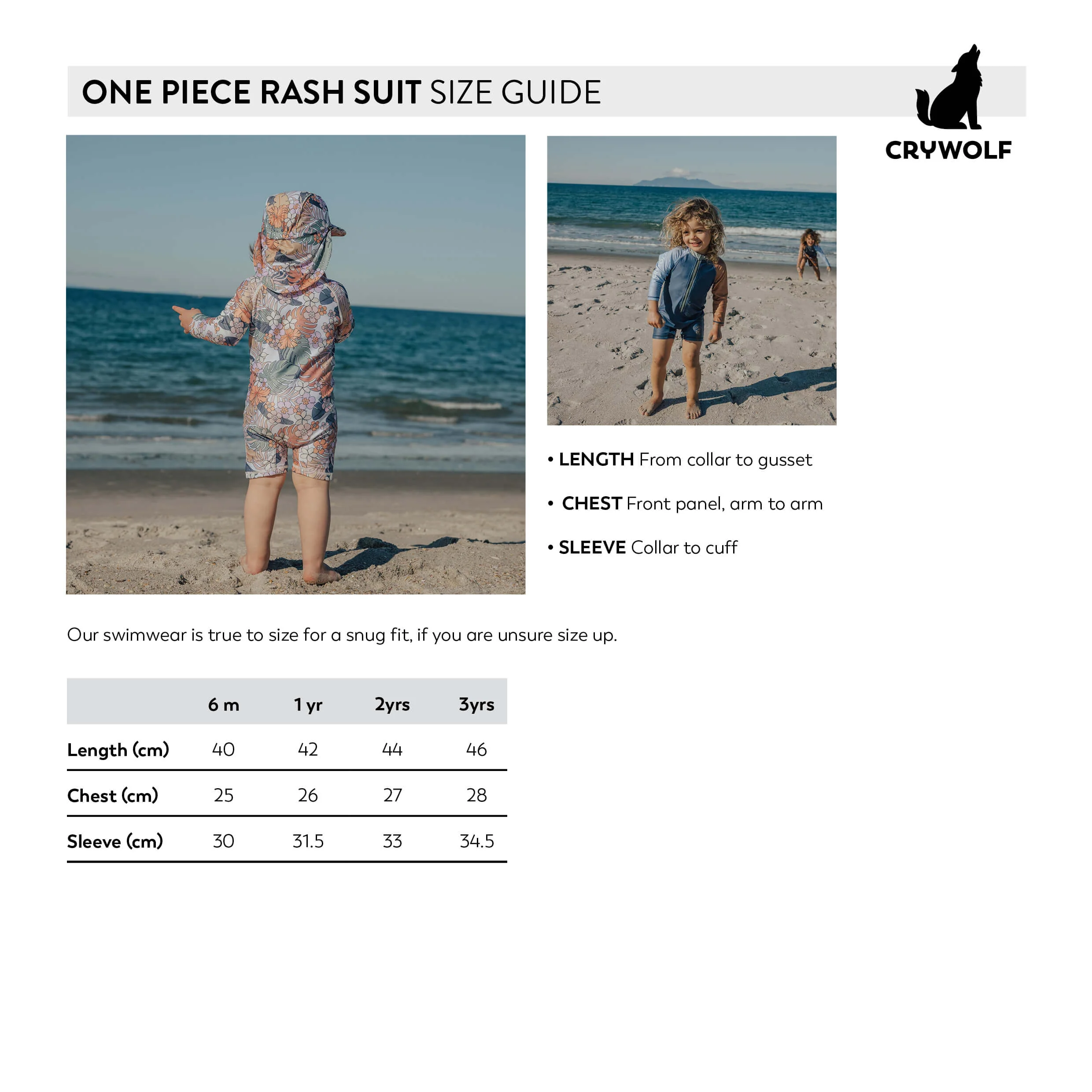 Crywolf Rash Suit - Indigo Combo - Image 8