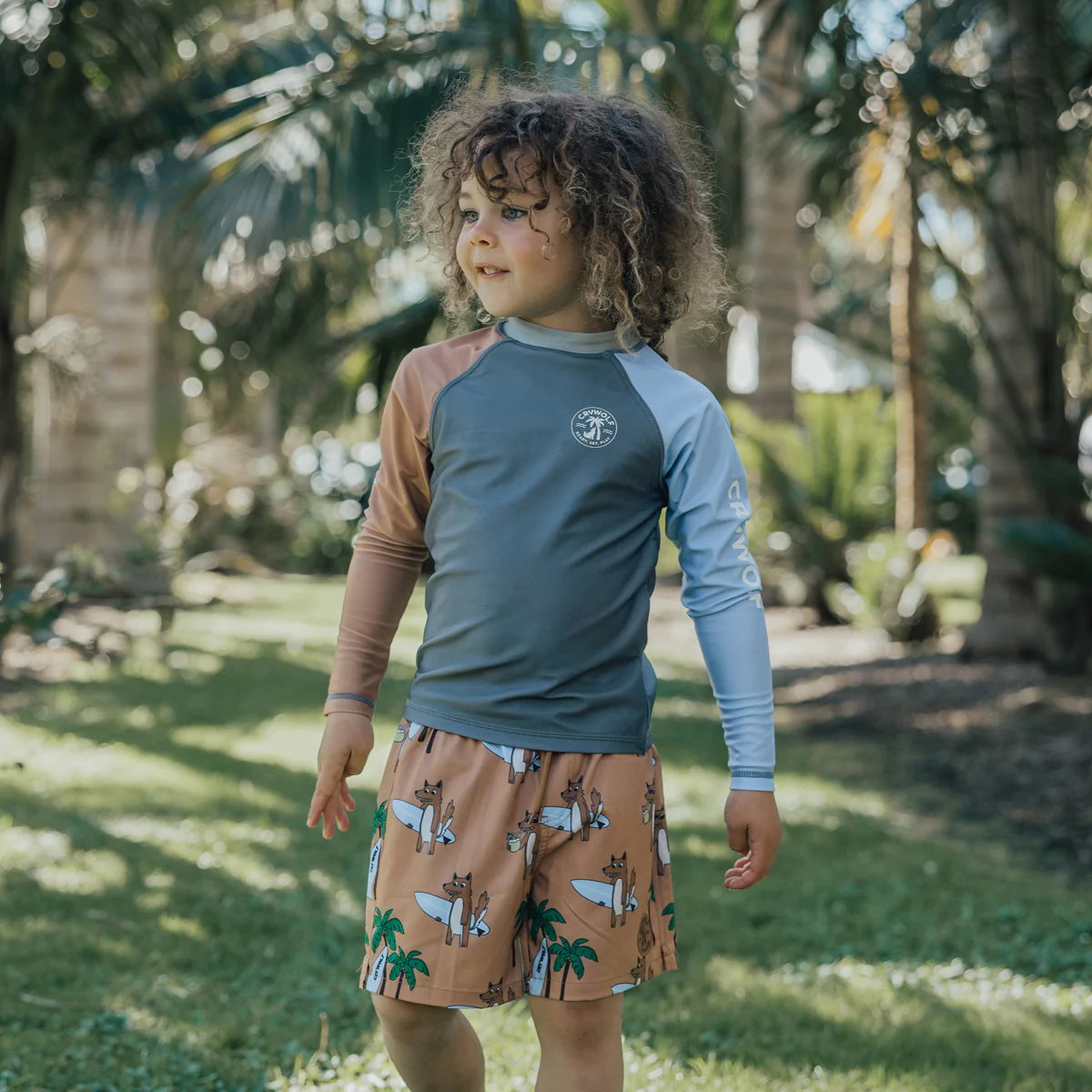 Crywolf Rash Vest - Ocean Grey Combo - Image 8