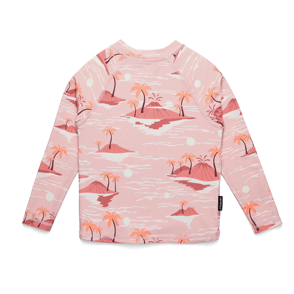 Crywolf Rash Vest - Sunset Lost Island - Image 3