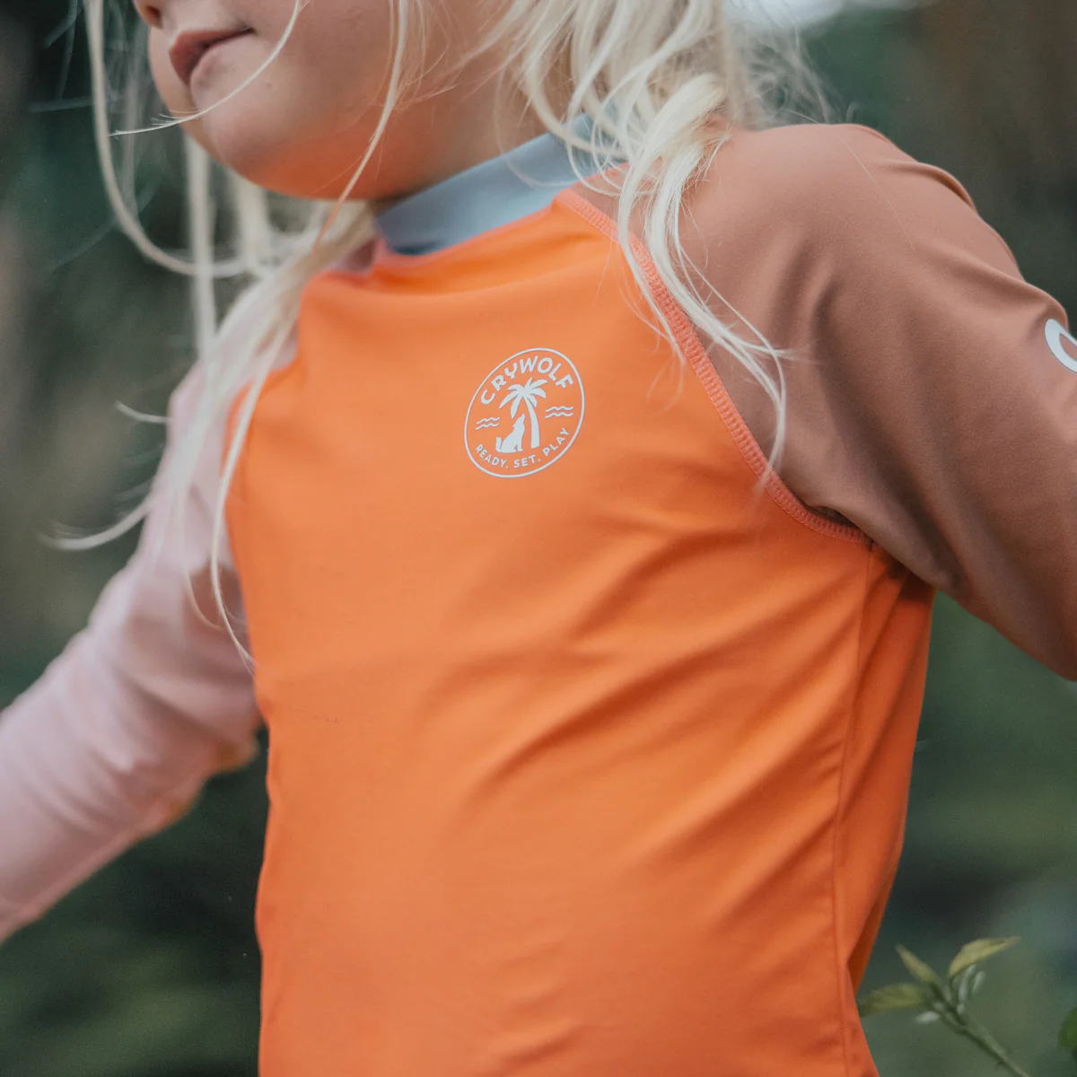 Crywolf Rashie - Sunset Colour Block - Image 2