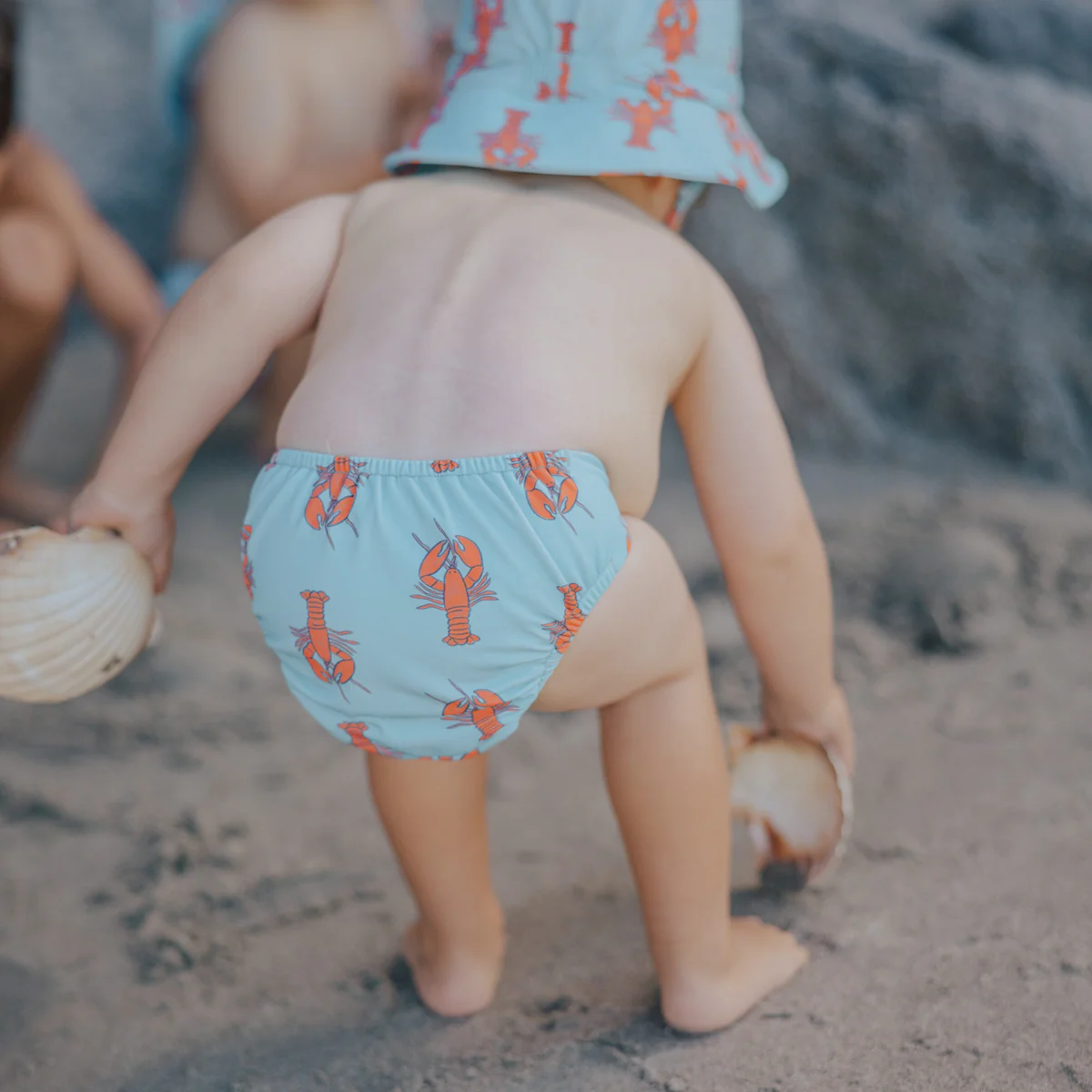 Reusable Swim Nappy - Little Lobsters - Image 3
