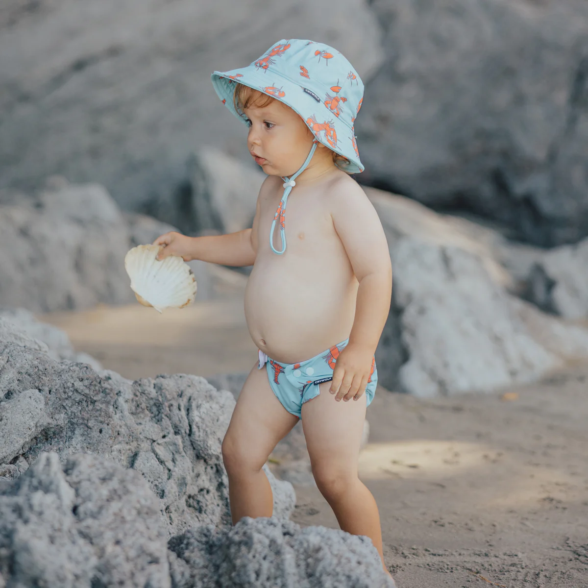 Reusable Swim Nappy - Little Lobsters - Image 4