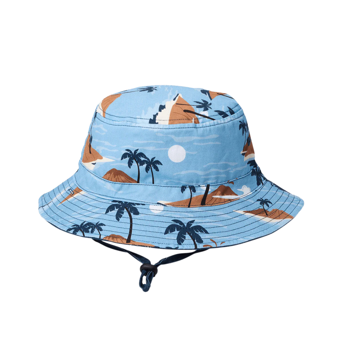 Crywolf Reversible Bucket Hat - Blue Lost Island - Image 6