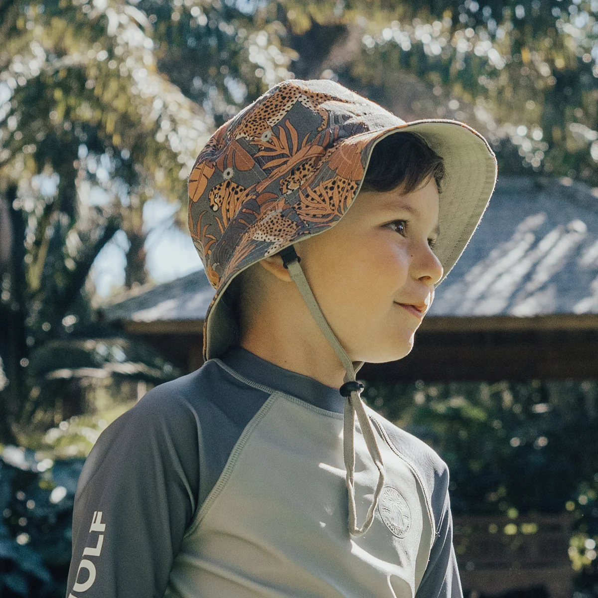 Crywolf Reversible Bucket Hat - Jungle - Image 7
