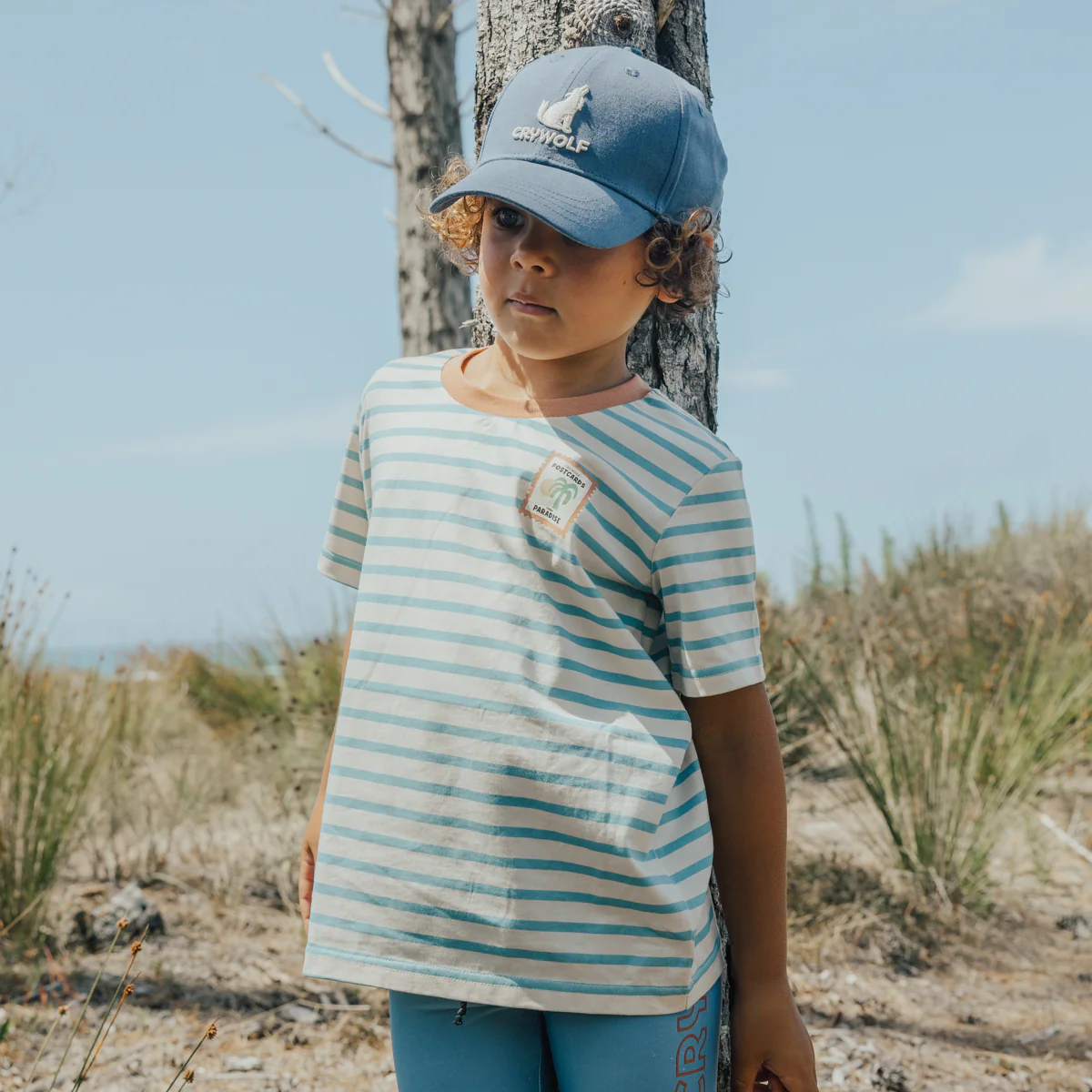 Sun Smart T-Shirt - Blue Stripe - Image 3