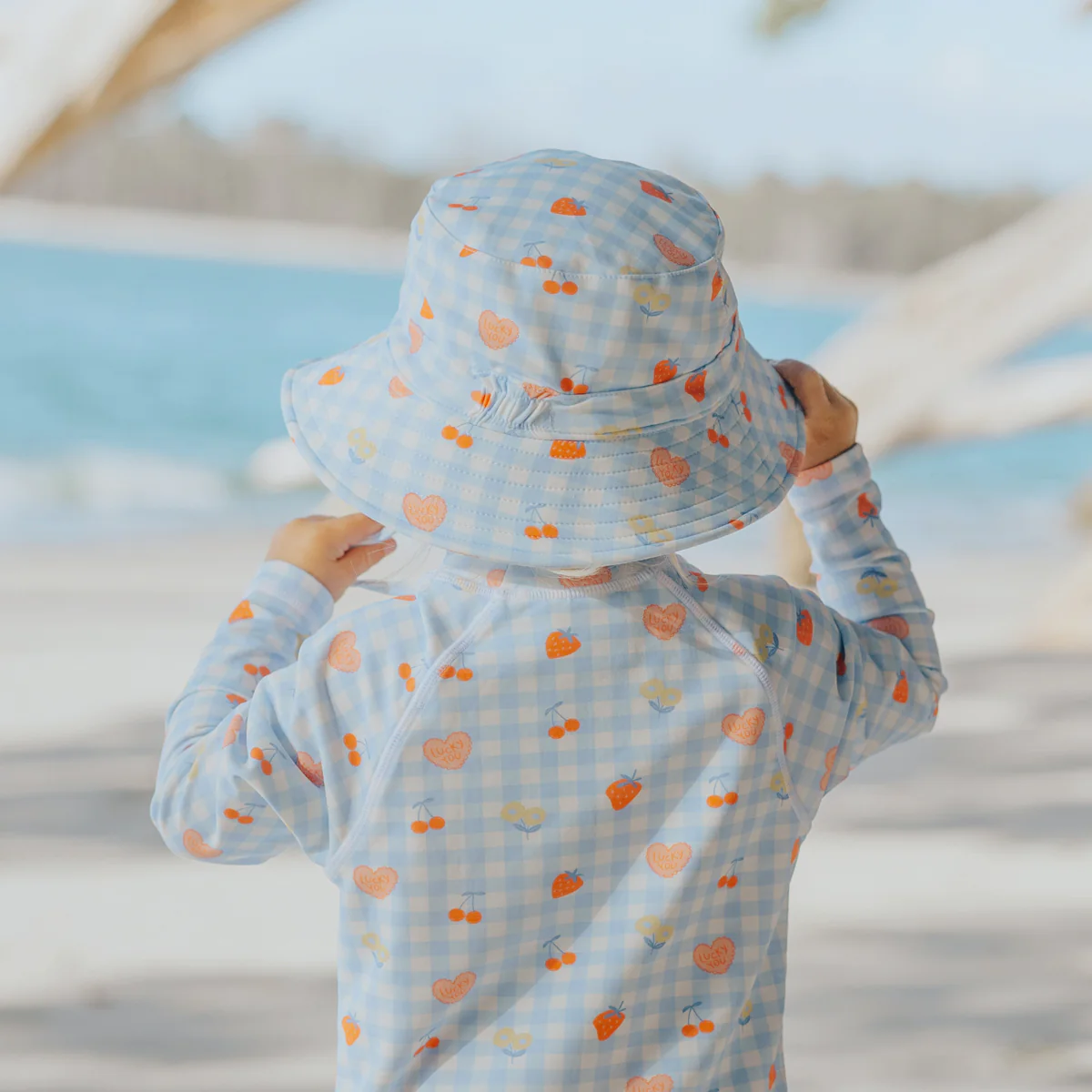 Swim Bucket Hat - Lucky Picnic - Image 3