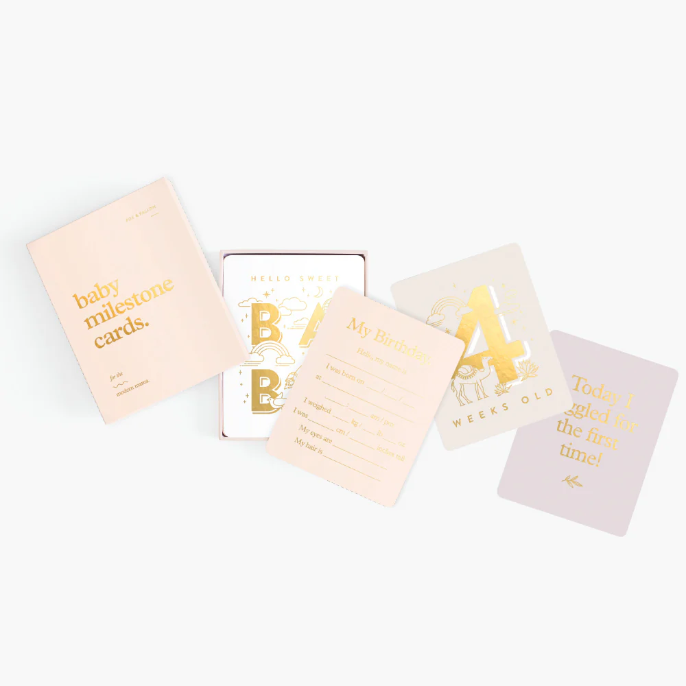 Baby Milestone Cards - Cream - Image 14
