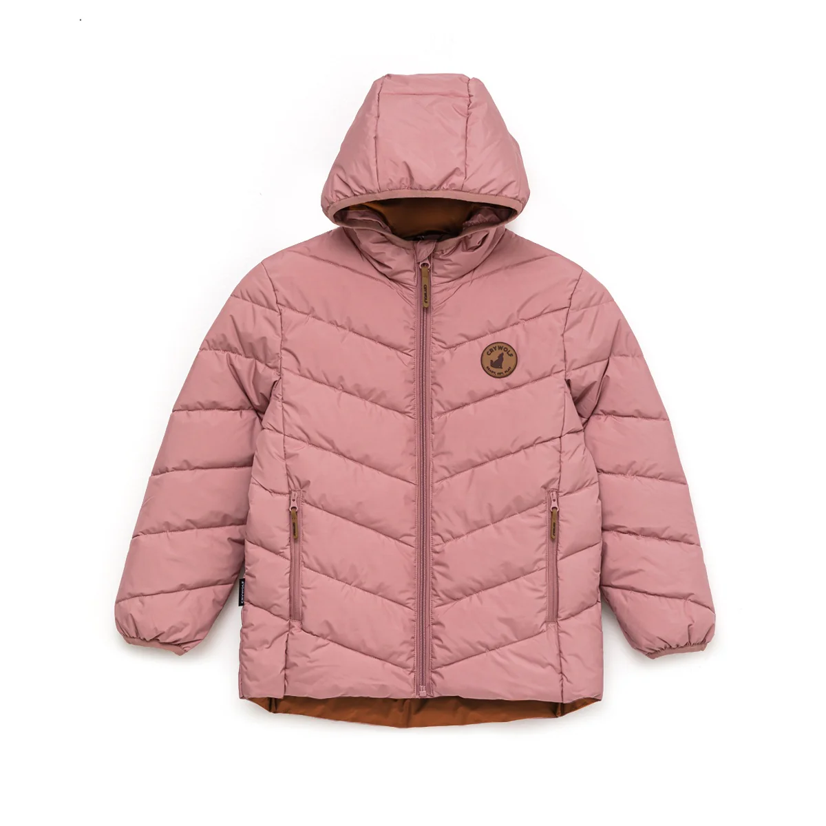 Crywolf Eco-Puffer Jacket - Rose