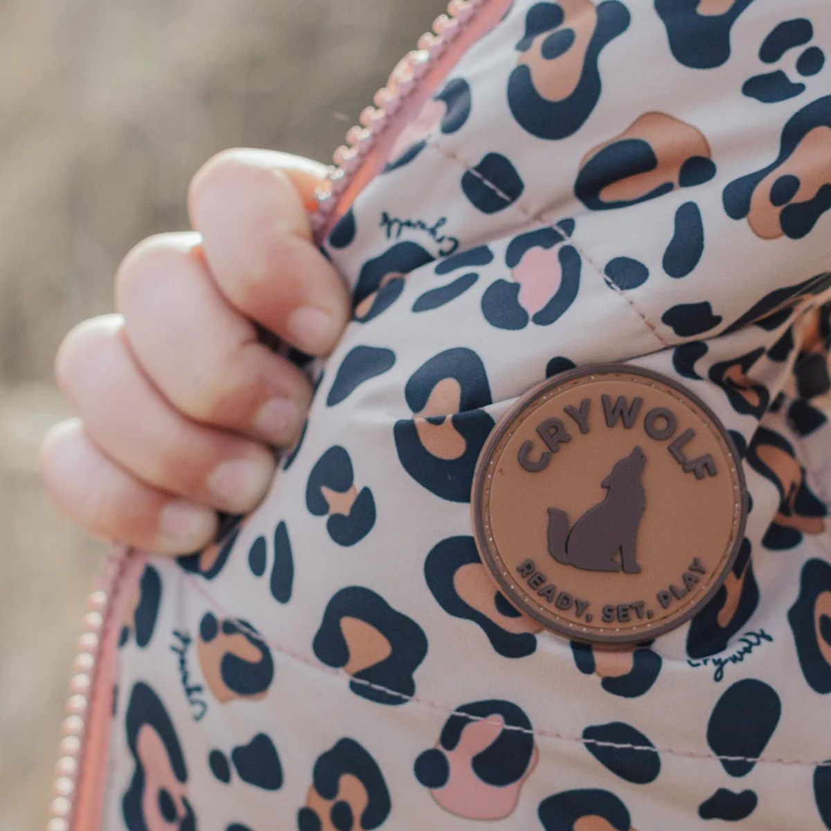 Crywolf Reversible Vest - Rose Leopard - Image 7
