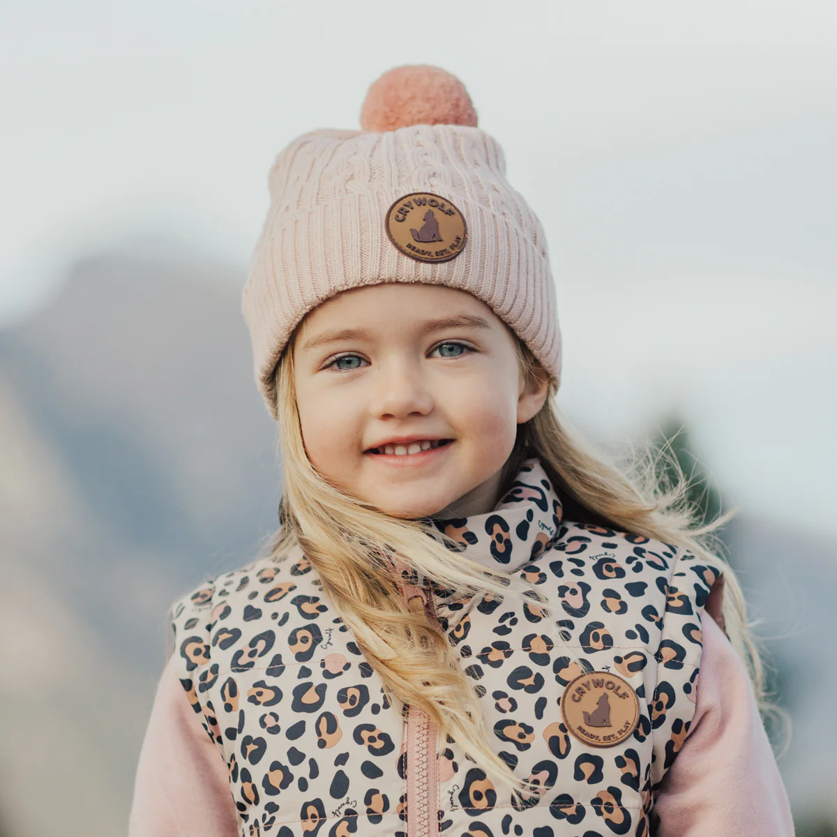 Crywolf Reversible Vest - Rose Leopard - Image 9